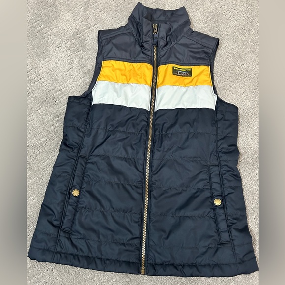 LL Bean classic old school puffer vest size Small - Picture 1 of 7
